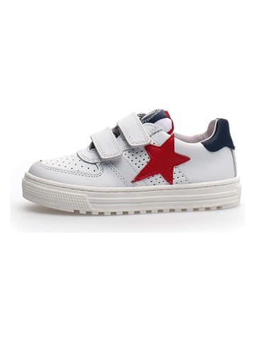 Naturino Skórzane sneakersy w kolorze białym