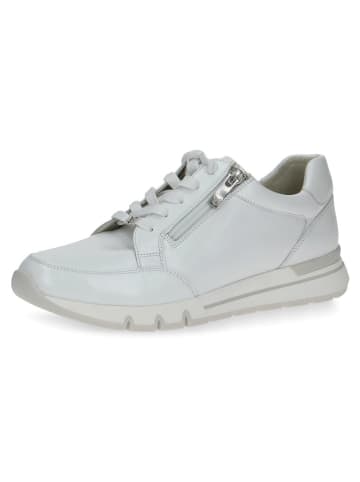 Caprice Skórzane sneakersy "Ginga" w kolorze białym