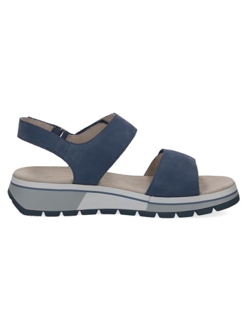 Caprice Leren sleehaksandalen "Vanda" blauw