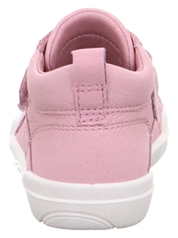 superfit Leder-Sneakers "Superfree" in Rosa