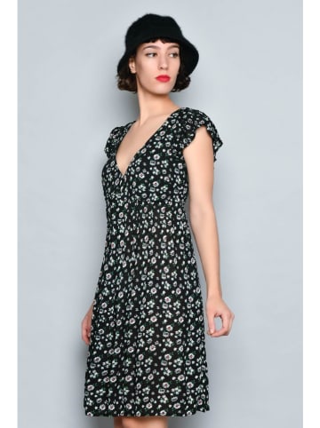 Tarifa Kleid in Schwarz/ Weiß