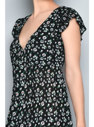 Tarifa Kleid in Schwarz/ Weiß