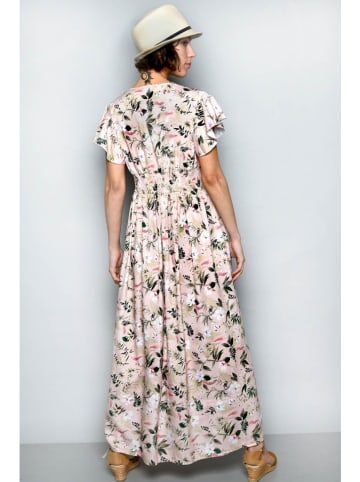 H.H.G. Kleid in Beige/ Grün