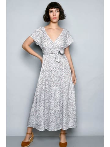 H.H.G. Kleid in Weiß/ Grün/ Rosa