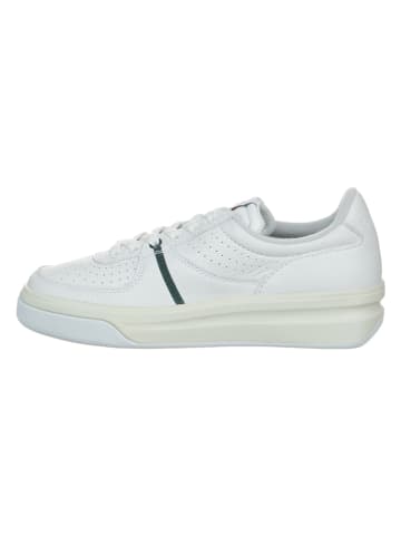 Lacoste Skórzane sneakersy "Quantace" w kolorze białym