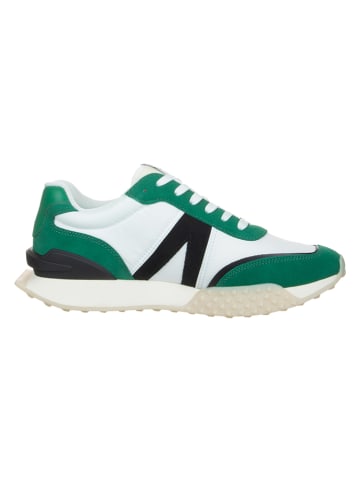 Lacoste Leren sneakers "Spin Deluxe" groen