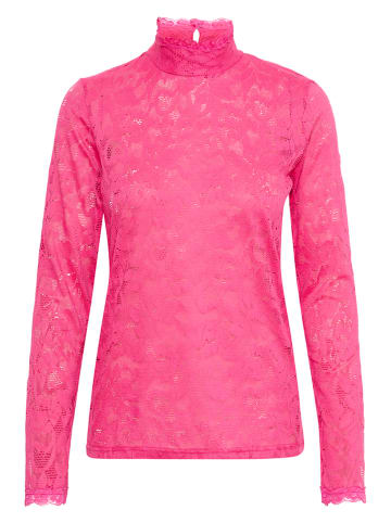CULTURE Koszulka w kolorze różowym