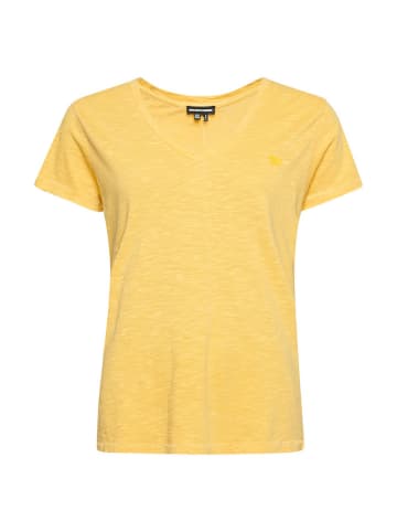 Superdry Koszulka w kolorze żółtym