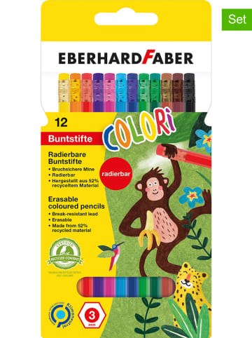 Eberhard Faber 2er-Set: Buntstifte "Colori" - 2x 12 Stück