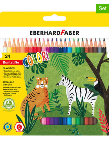 Eberhard Faber 2er-Set: Buntstifte "Colori" - 2x 24 Stück