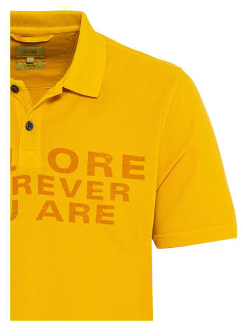 Camel Active Poloshirt geel