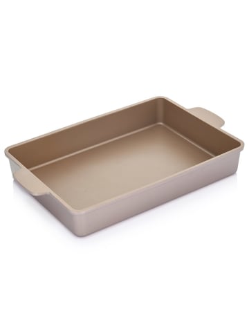 DUKA Auflaufform in Hellbraun - (B)39,5 x (H)5,5 x (T)24 cm