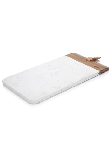 DUKA Snijplank wit/naturel - (L)35 x (B)18 cm