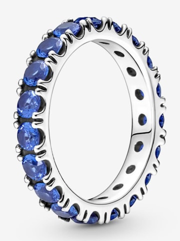 Pandora Silber-Ring mit Edelsteinen