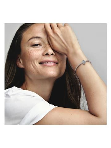 Pandora Zilveren bead met edelstenen