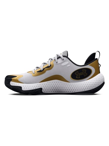 Under Armour Sportschoenen wit/goudkleurig