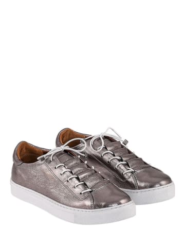 Noosy Leren sneakers grijs