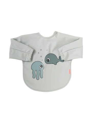 done by deer Śliniaczek "Sea friends" w kolorze szarym z rękawami