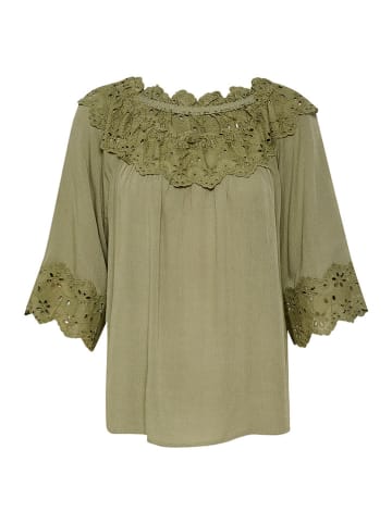 Cream Blouse kaki