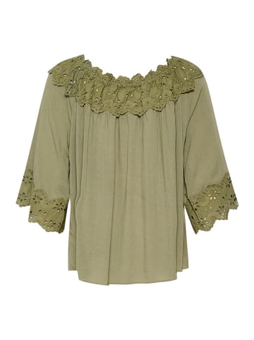 Cream Bluzka w kolorze khaki