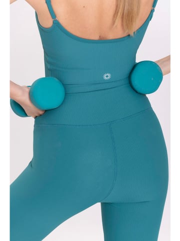 Onamaste Trainingsleggings in Petrol