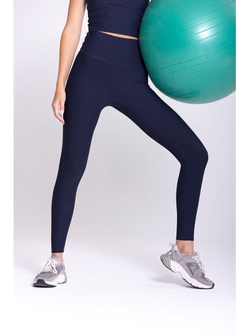 Onamaste Trainingsleggings "Lotus" in Dunkelblau