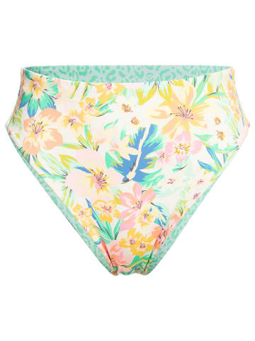 Billabong Dwustronne figi bikini "Sweet Tropics" w kolorze turkusowym ze wzorem