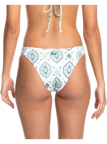 Quicksilver Bikini-Hose "Classic" in Weiß/ Bunt