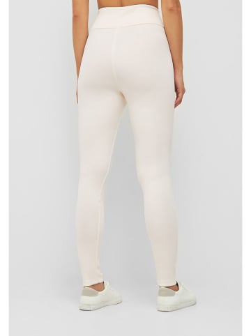 Bench Legginsy sportowe "Leena" w kolorze białym