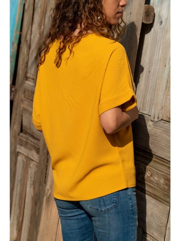 Gunes Kizi Koszulka w kolorze żółtym