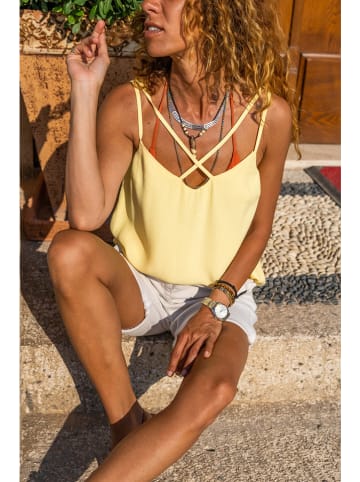 Gunes Kizi Top in Gelb