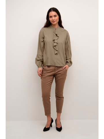 Cream Blouse "Tiah" taupe