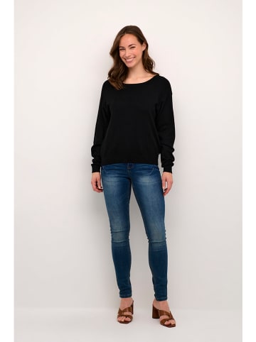 Cream Sweter "Dela" w kolorze czarnym