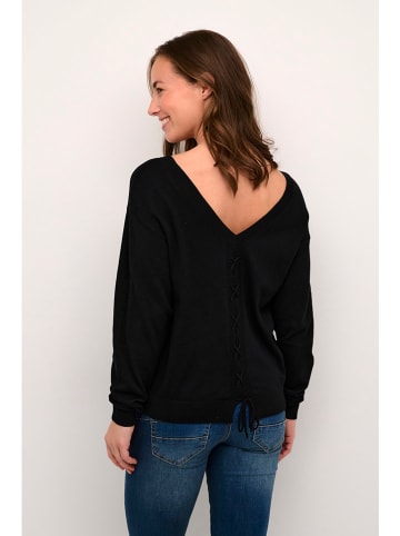 Cream Sweter "Dela" w kolorze czarnym