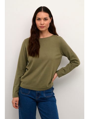 Cream Sweter w kolorze khaki