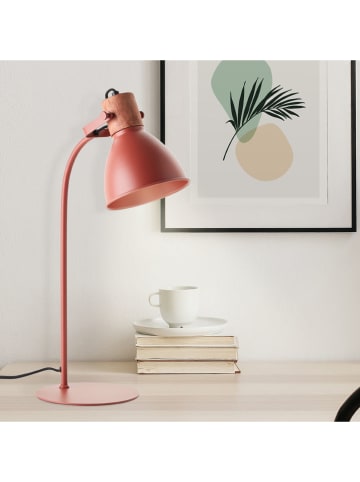 Brilliant Lampa stołowa "Erena" w kolorze czerwonym - wys. 52 cm