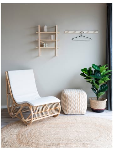 House Nordic Jute-Teppich "Bombay" in Hellbraun - (L)200 x (B)140 cm