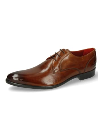 MELVIN & HAMILTON Leren veterschoenen "Toni 1" bruin