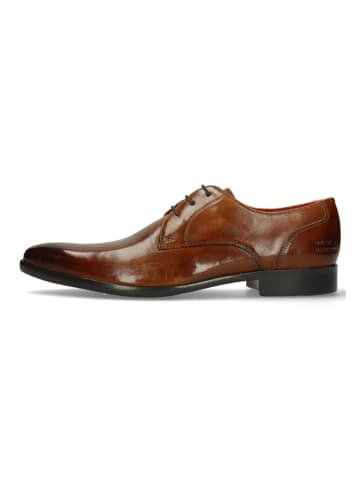 MELVIN & HAMILTON Leren veterschoenen "Toni 1" bruin