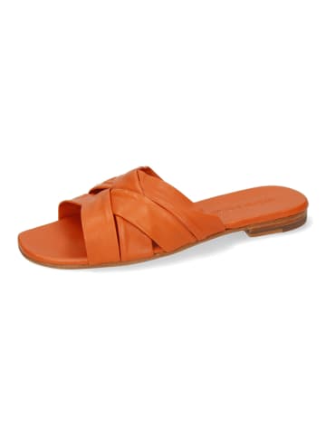 MELVIN & HAMILTON Leder-Pantoletten "Elodie 46" in Orange