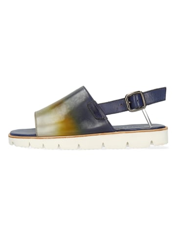 MELVIN & HAMILTON Leder-Sandalen in Dunkelblau