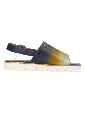 MELVIN & HAMILTON Leder-Sandalen in Dunkelblau