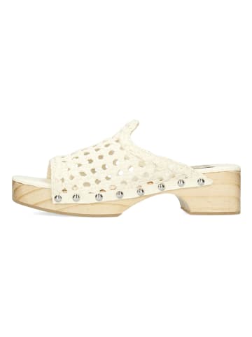 MELVIN & HAMILTON Leder-Clogs "Maria 1" in Creme