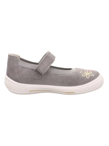 superfit Leder-Ballerina "Tensy" in Hellgrau