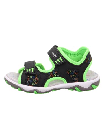 superfit Sandalen "Mike 3.0" zwart/groen