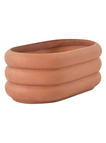 OYOY living design Blumentopf "Awa" in Hellbraun - (B)54 x (H)21 x (T)30 cm