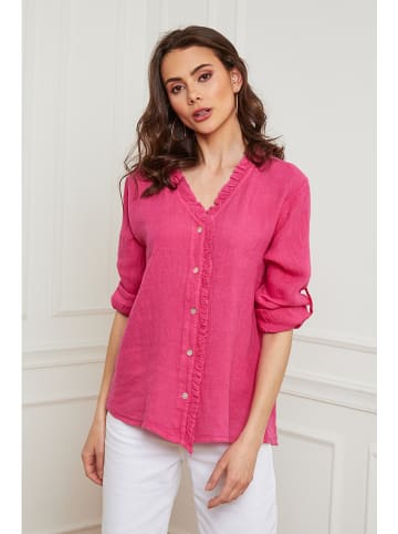 Joséfine Linnen blouse "Event" roze