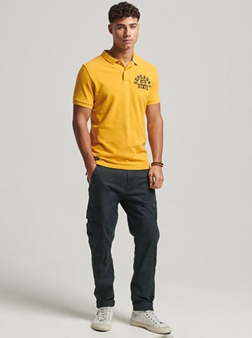 Superdry Poloshirt geel