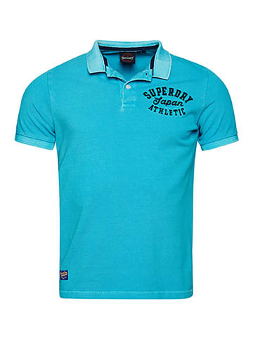 Superdry Poloshirt blauw