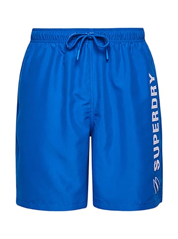Superdry Badeshorts in Blau